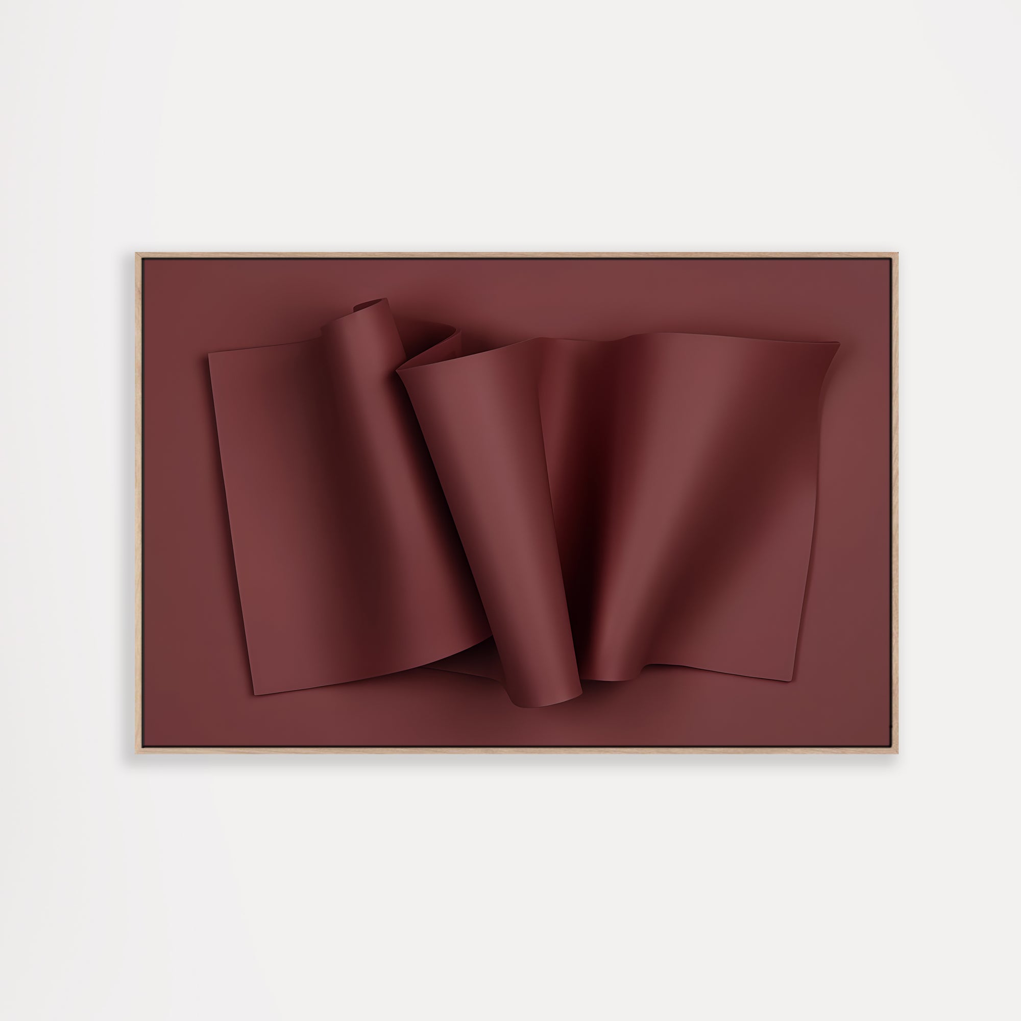 Floral State - Burgandy