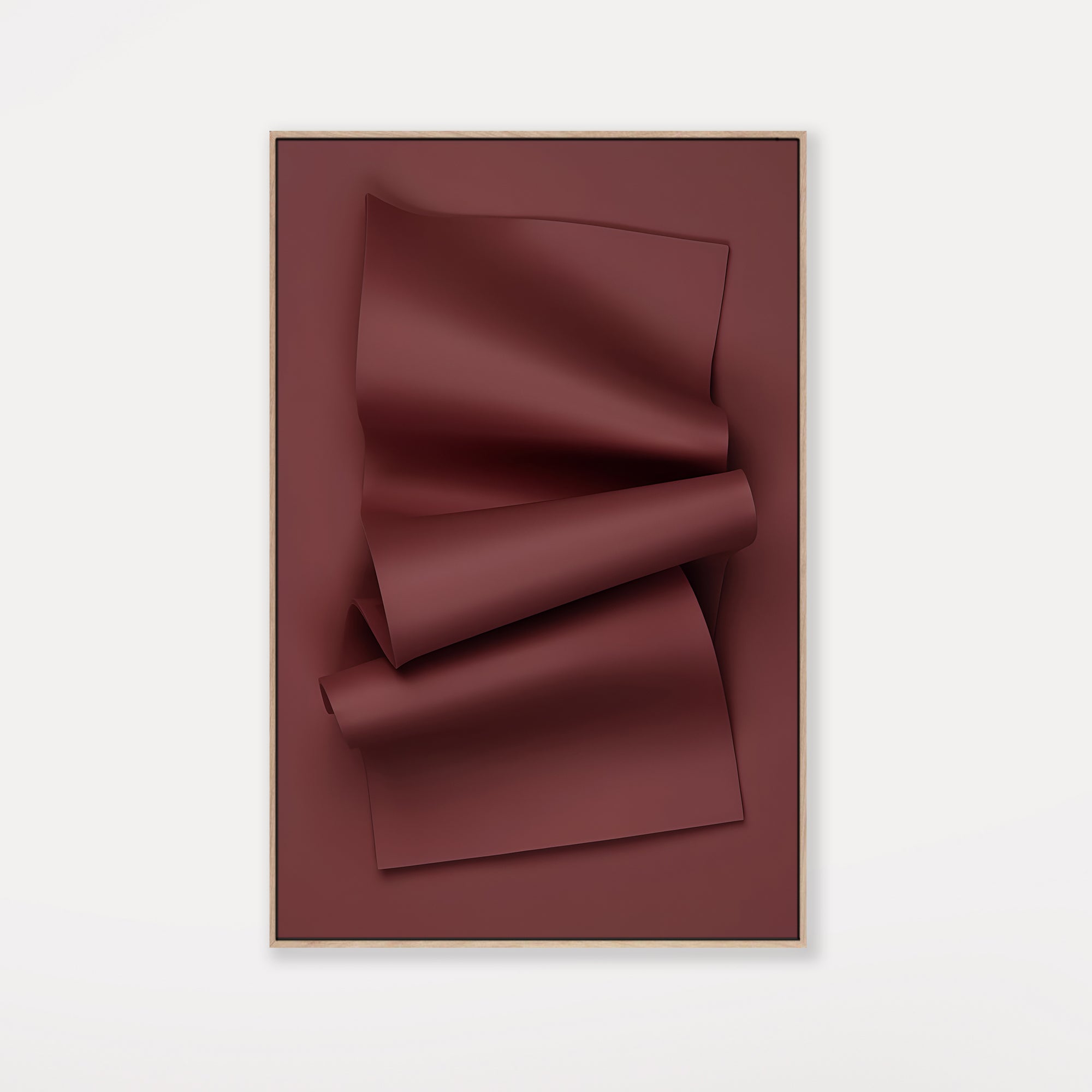 Floral State - Burgandy