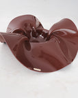 Burgandy 03 - Sculptural Bowl - Small