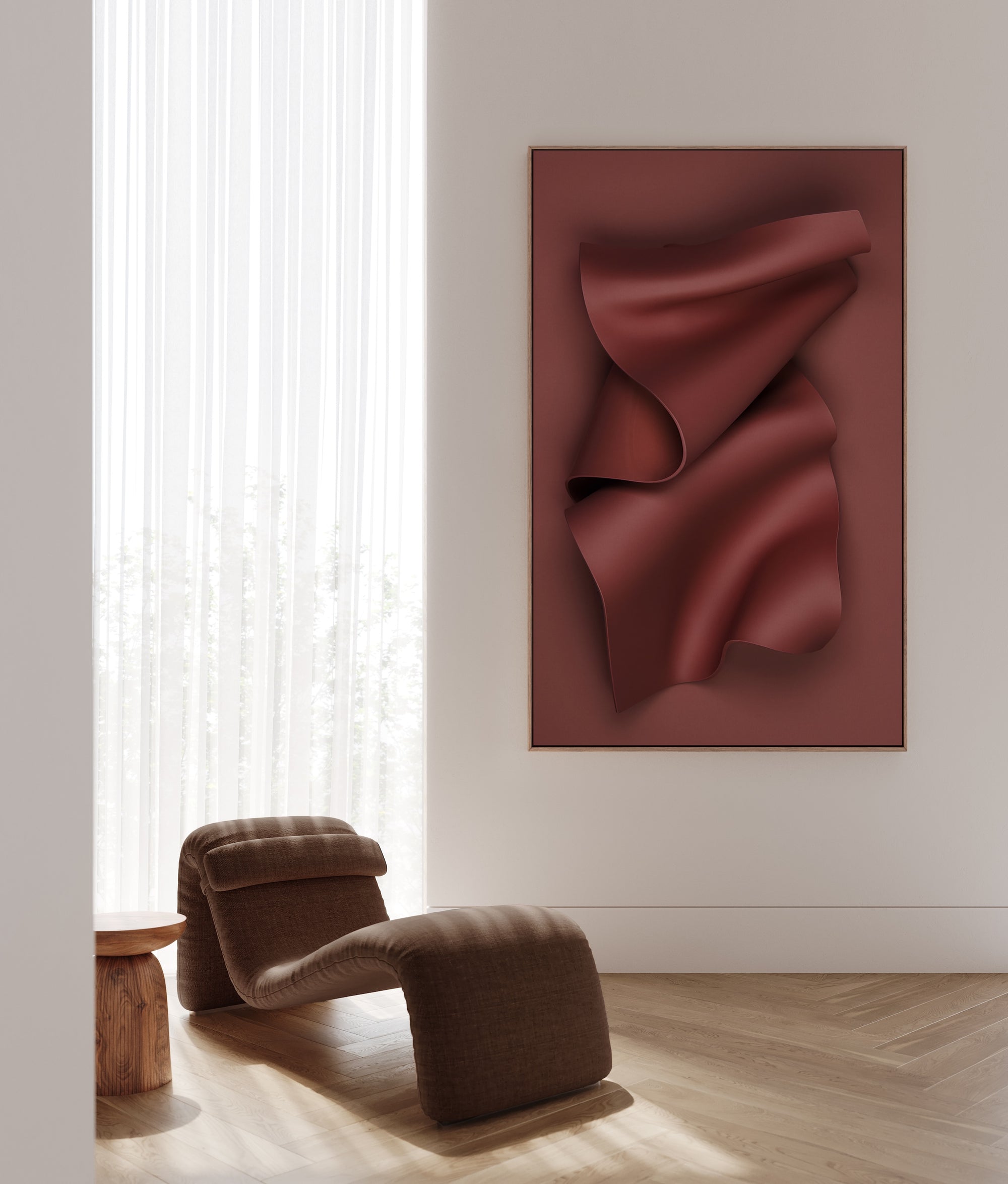 Unravelled - Burgandy