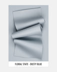 Floral State / Dusty Blue - Sample Swatch