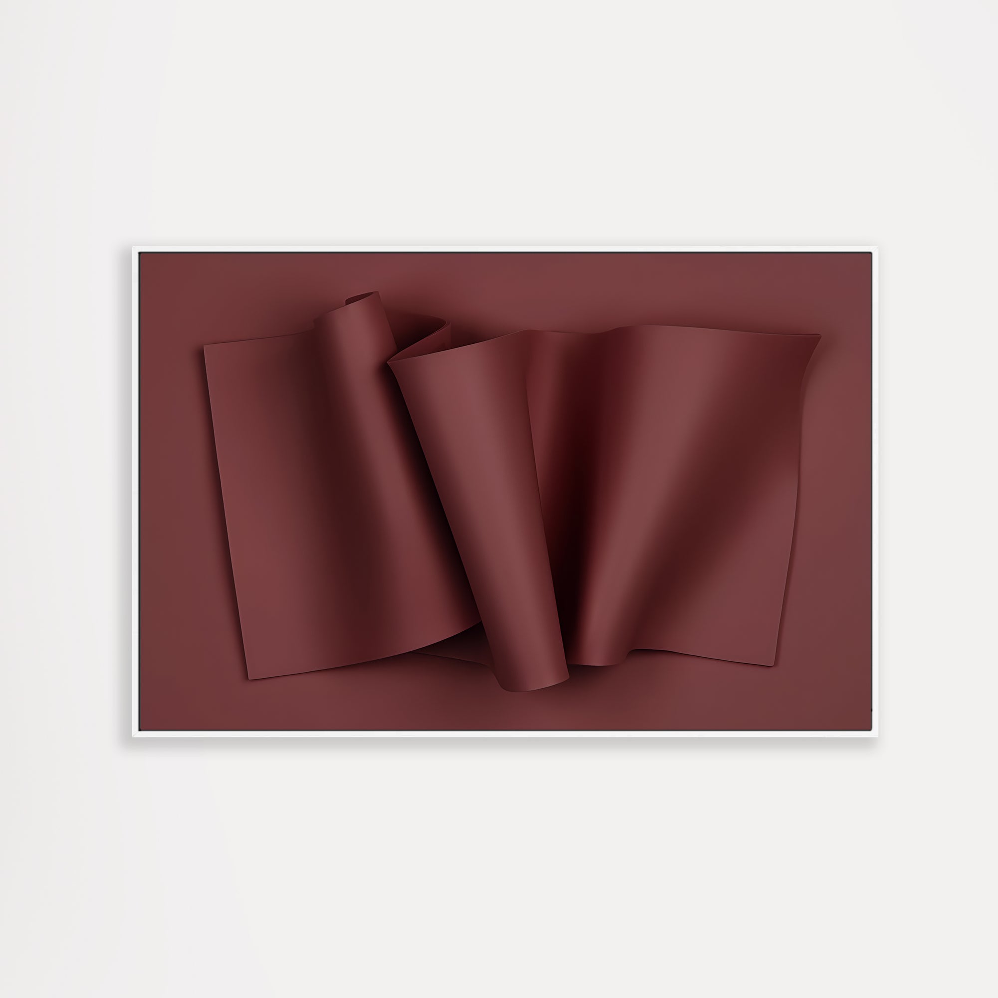 Floral State - Burgandy