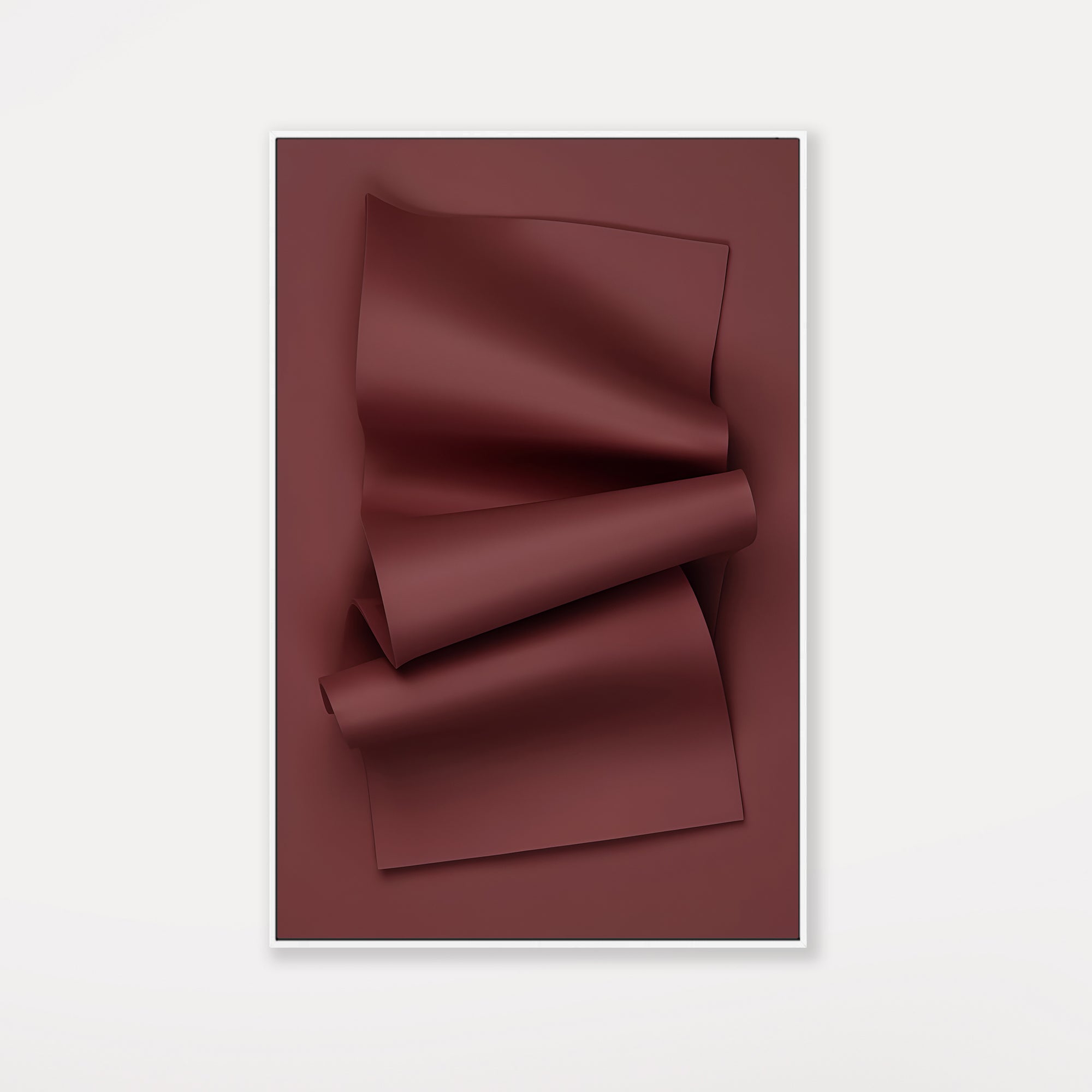 Floral State - Burgandy