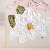 WILDFLOWER ~ Original Art Block