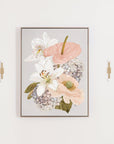 ORCHID - rolled canvas test print
