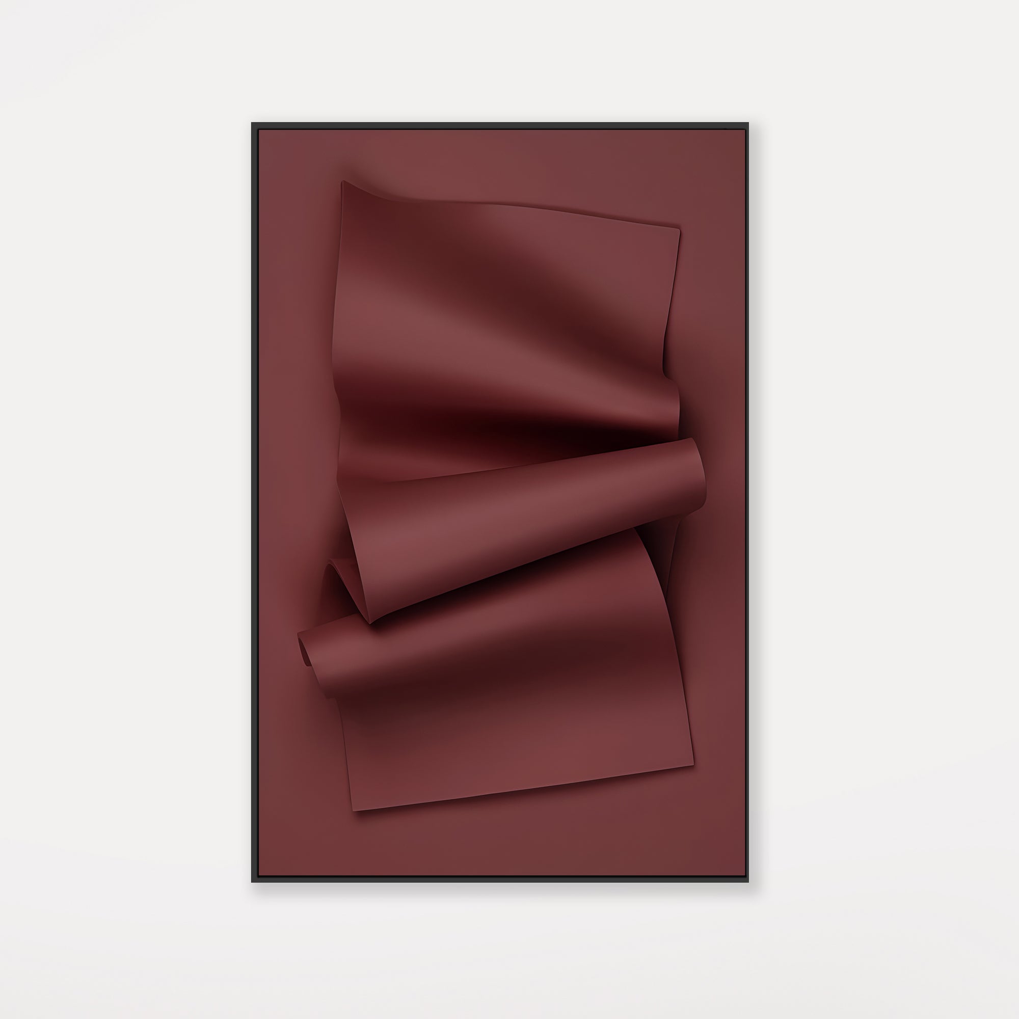 Floral State - Burgandy