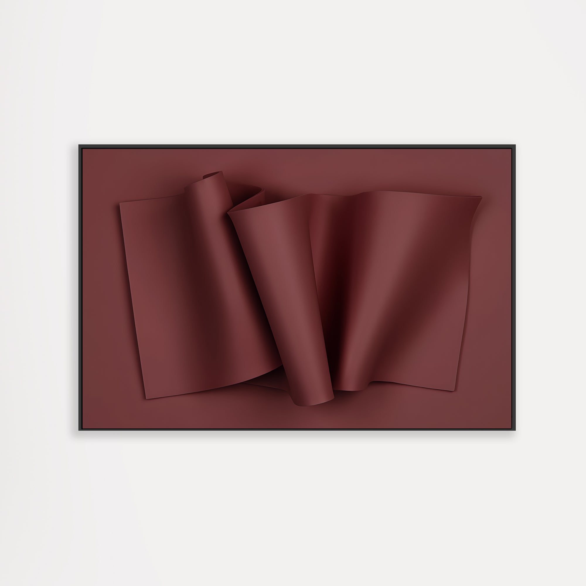 Floral State - Burgandy