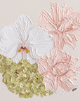 PASTEL ROSES ~ 32.5cm x 32.5cm ~ Original