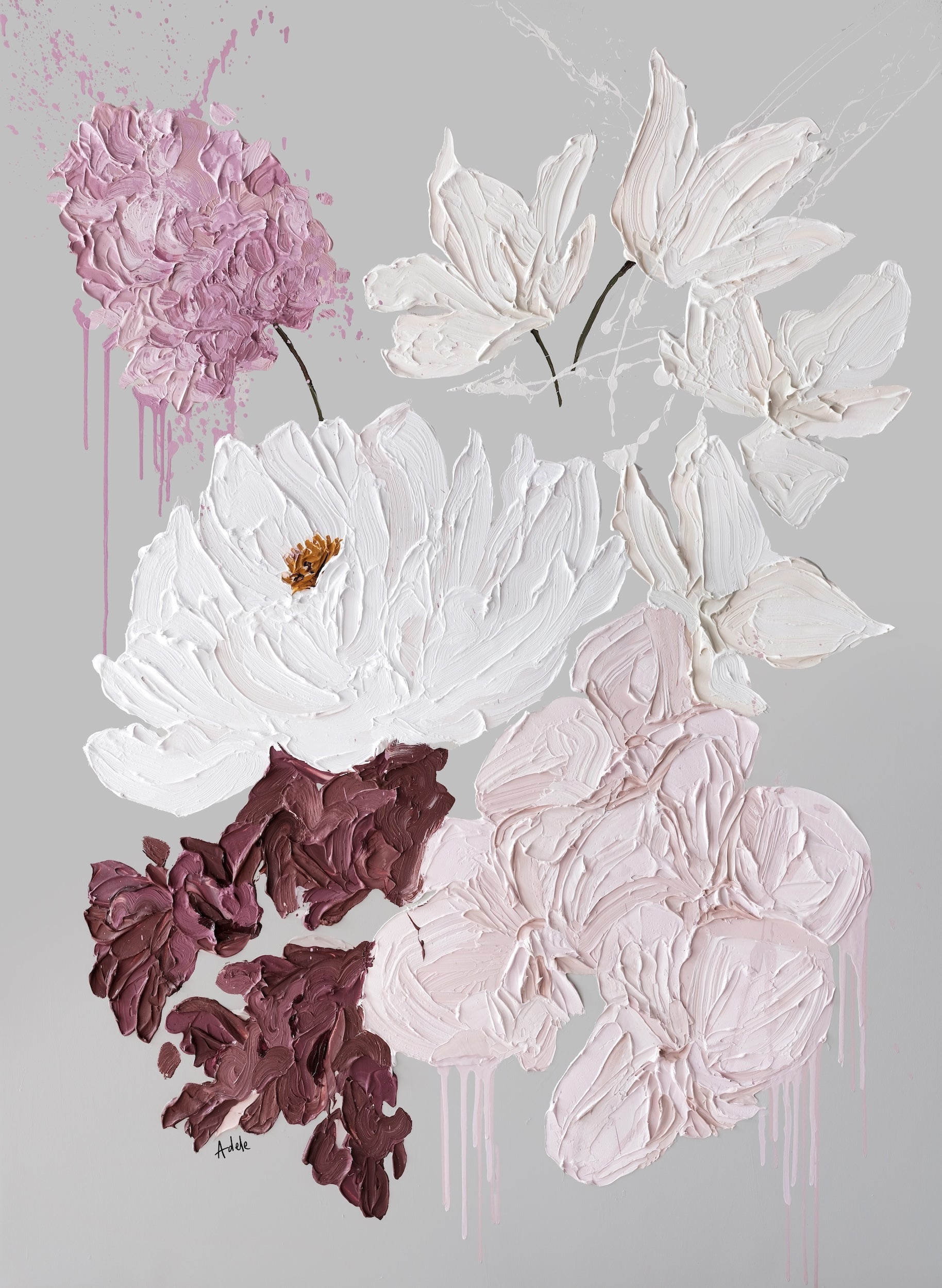 LILAC LOVER ~ 123cm x 163cm ~ Original