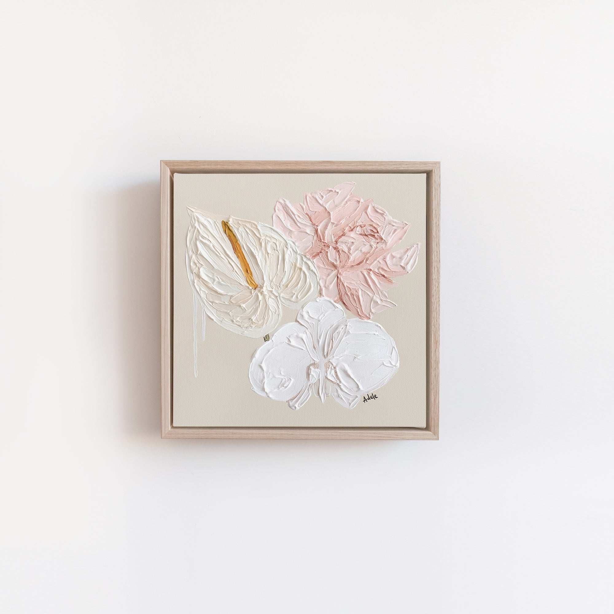 CREAM &amp; SAGE ~ 27.5cm x 27.5cm ~ Original
