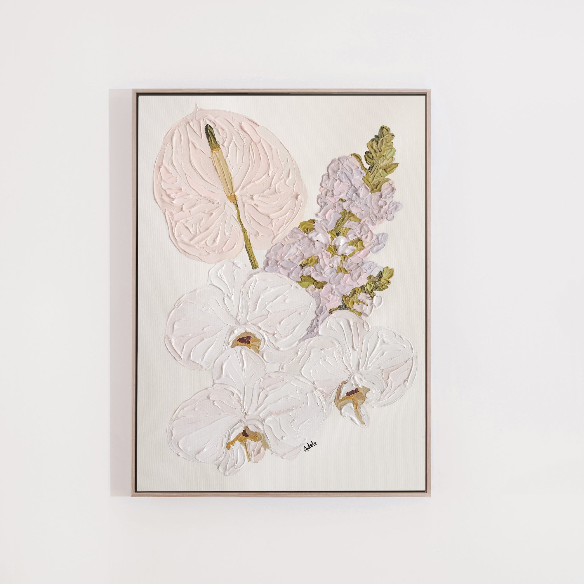 PASTEL PETALS I ~ 45cm x 62cm ~ Original