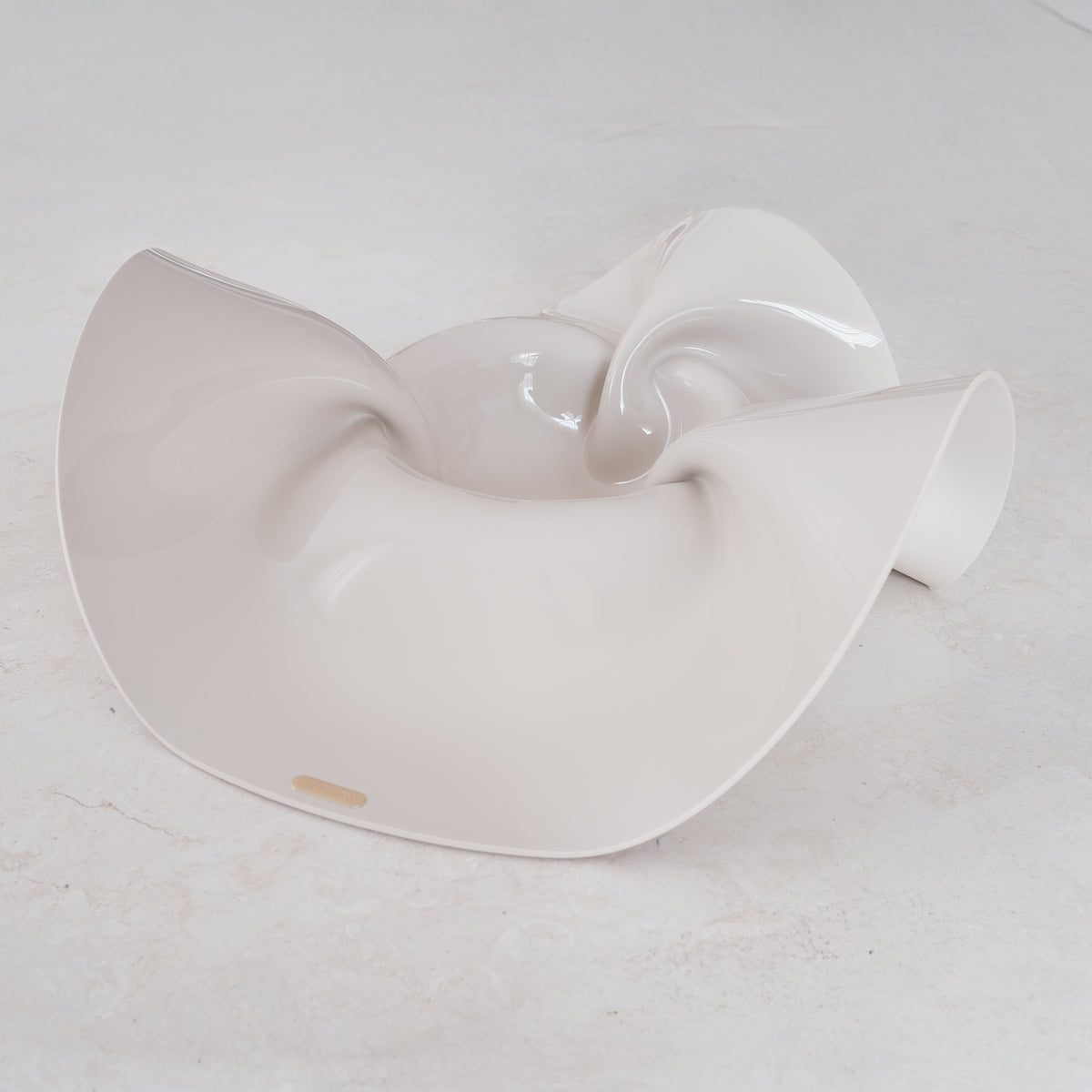 Beige 01 - Sculptural Bowl - Small