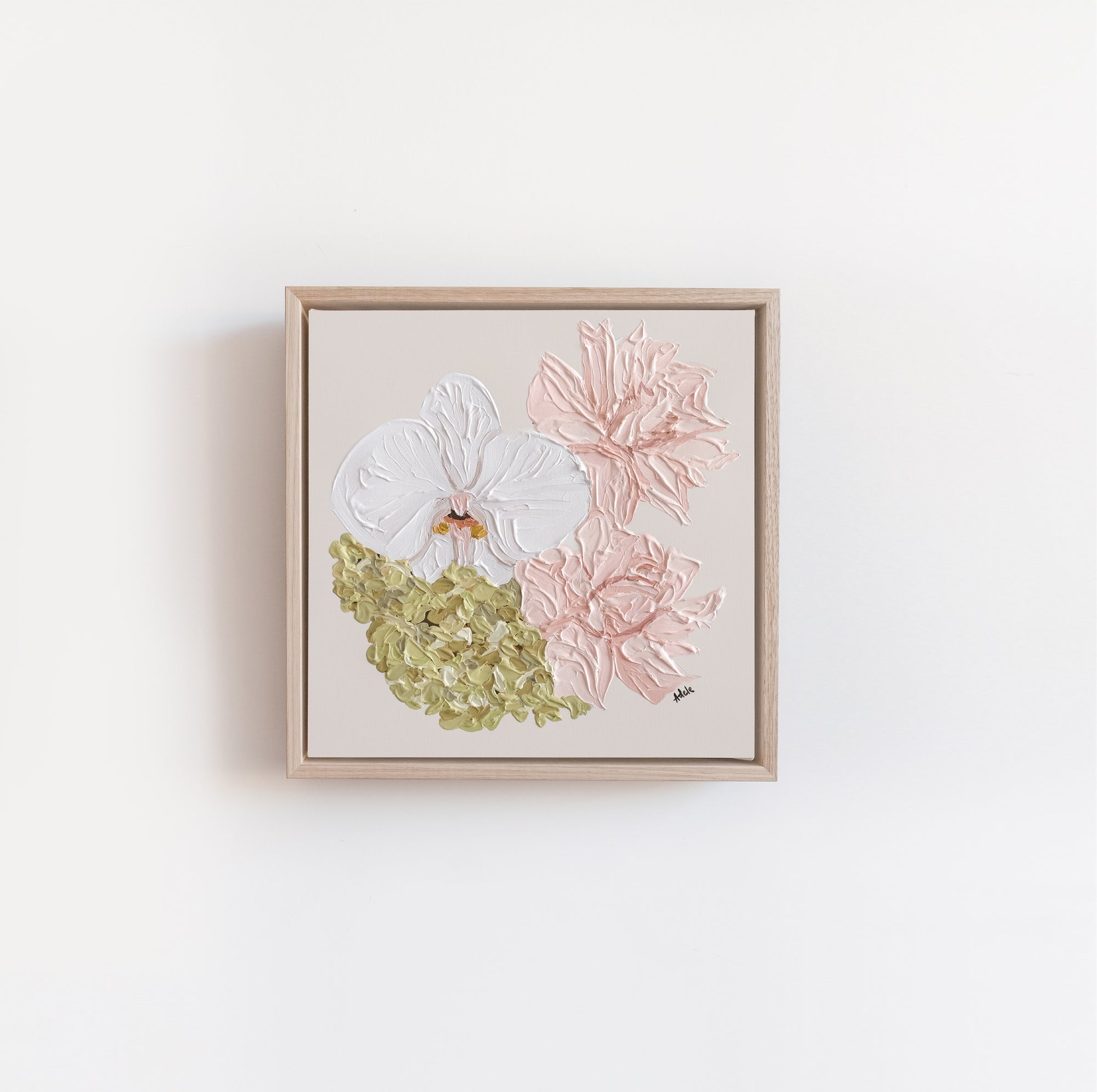 PASTEL ROSES ~ 32.5cm x 32.5cm ~ Original