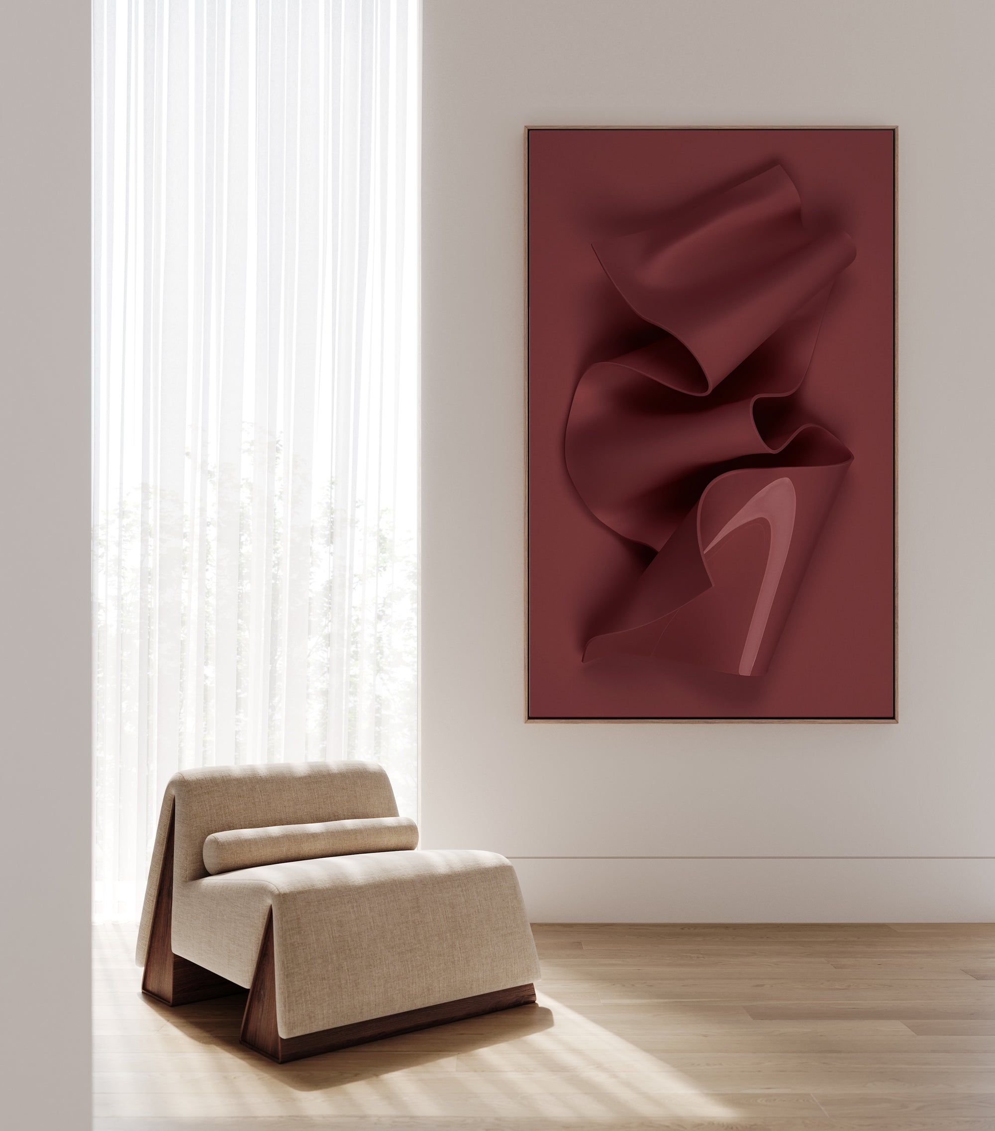 Formation - Burgandy - PORTRAIT