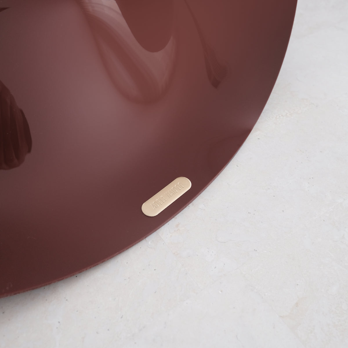 Burgandy 01 - Sculptural Bowl - Small