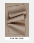 Floral State / Mocha - Sample Swatch