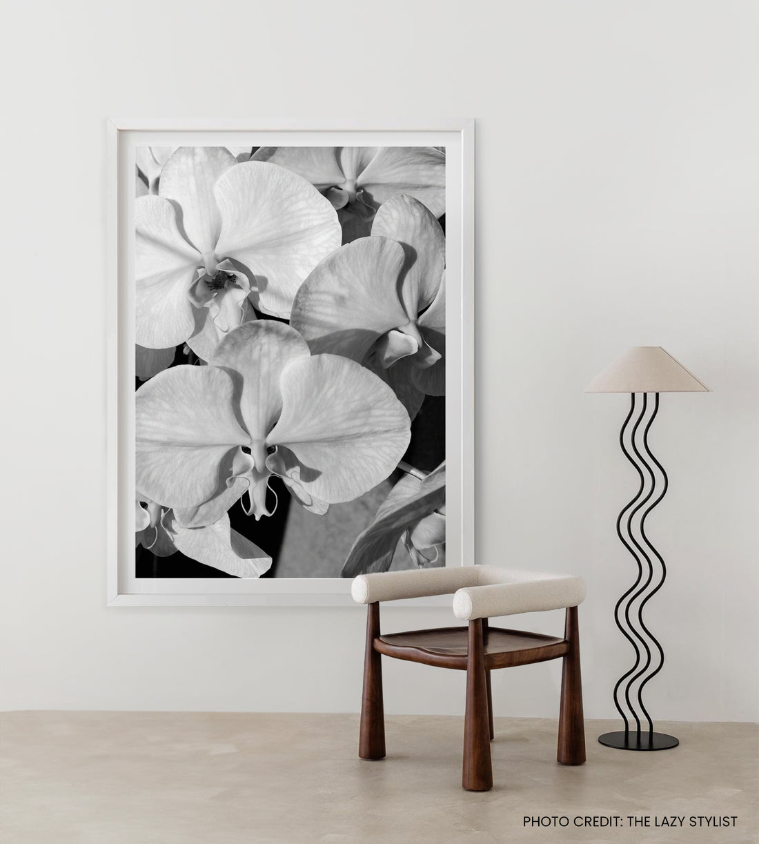 Orchid Study 1 - B&W