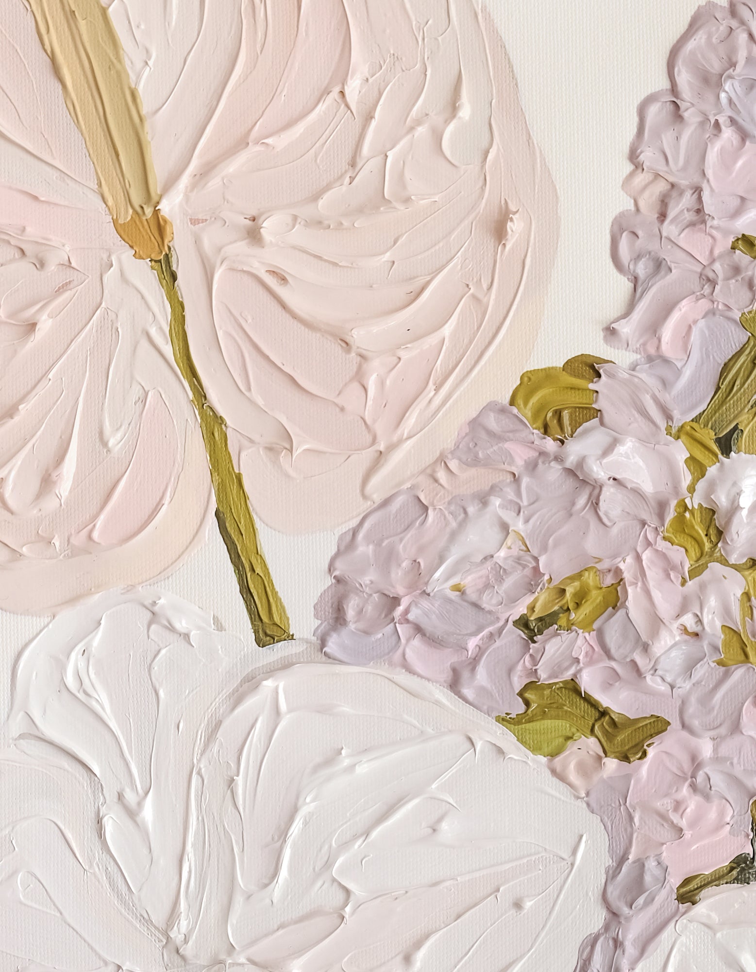 PASTEL PETALS I ~ 45cm x 62cm ~ Original