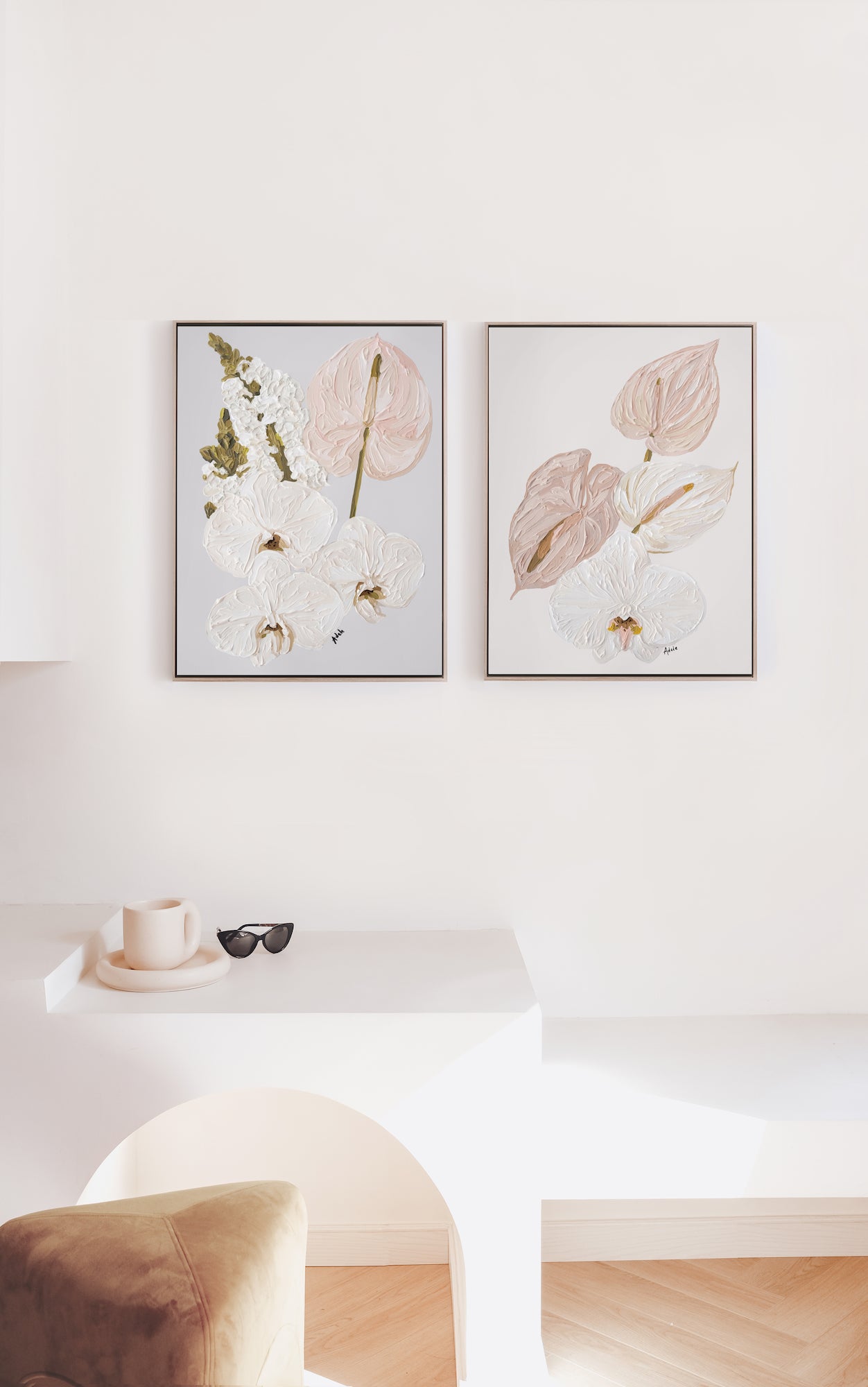 ~ CREAM UNDERTONES ~ 45cm x 62cm