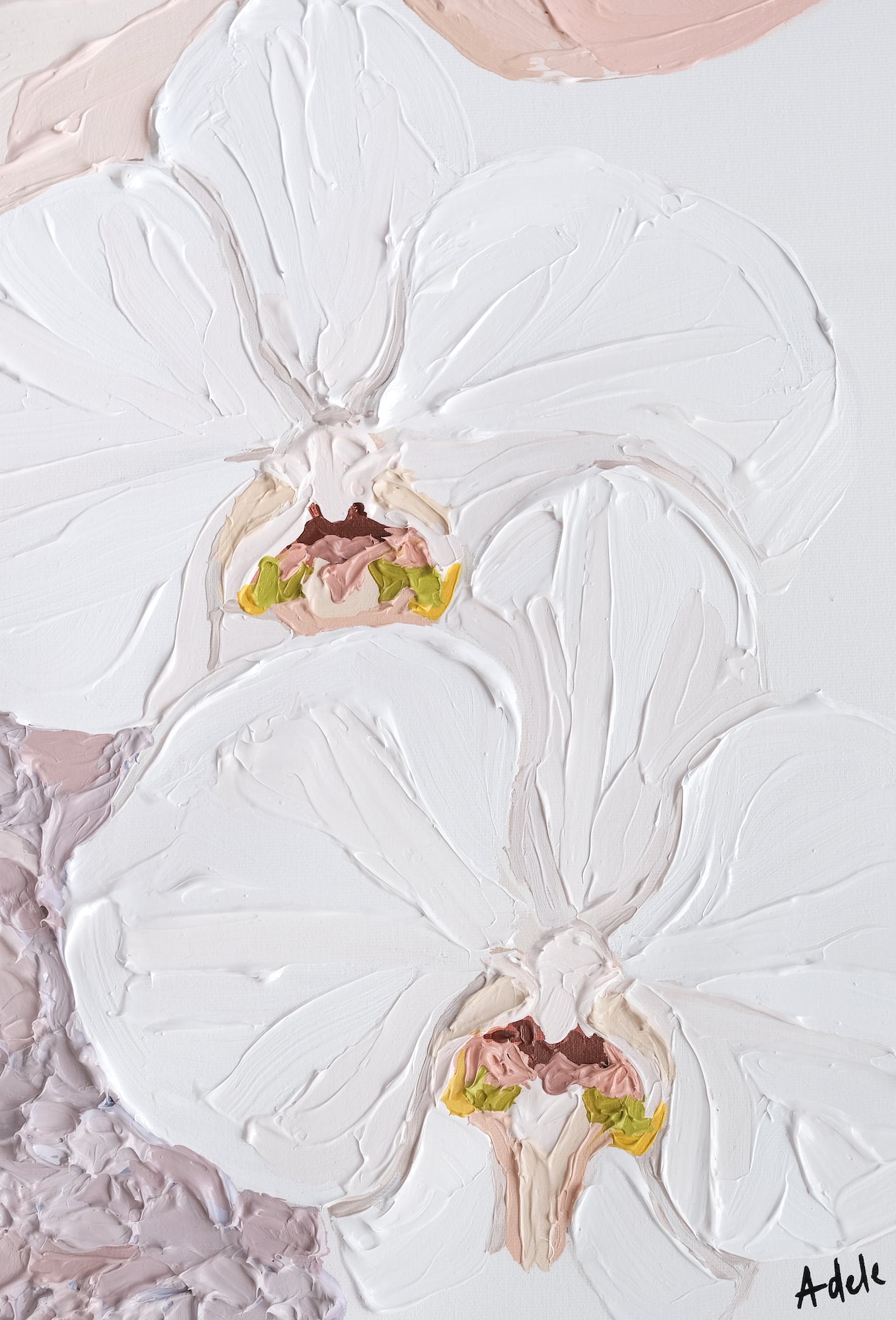 LILAC PETALS ~ 63cm x 83cm ~ Original