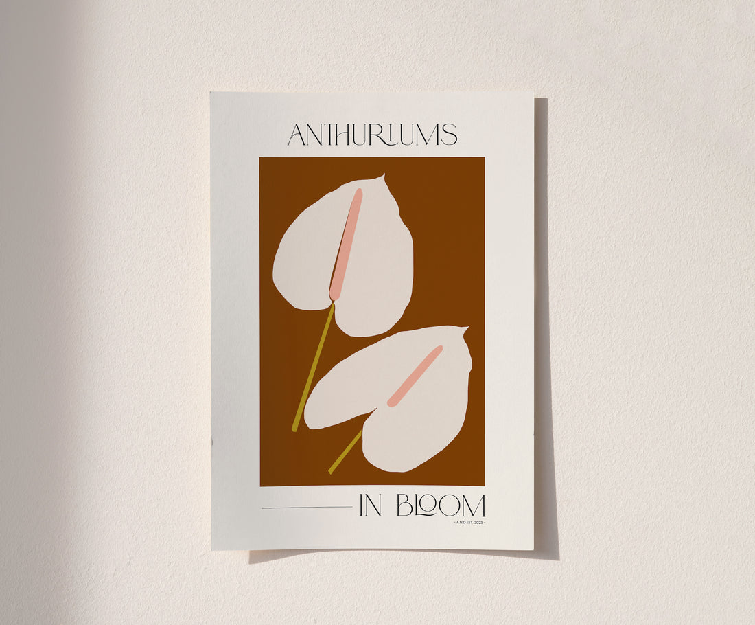 Anthuriums in Bloom ~ Digital Download