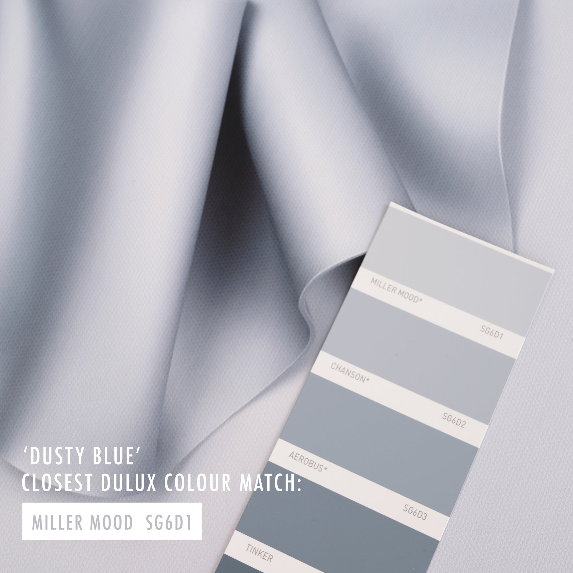 Floral State - Dusty Blue
