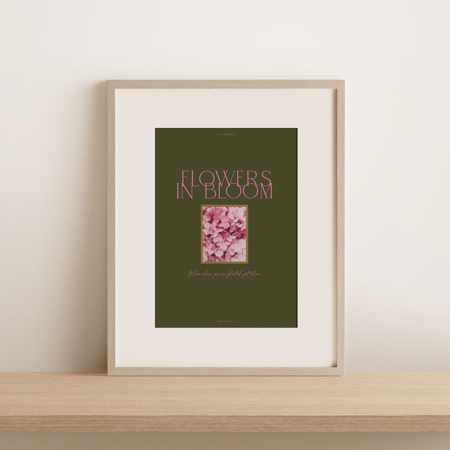 Flowers in Bloom ~ Digital Download