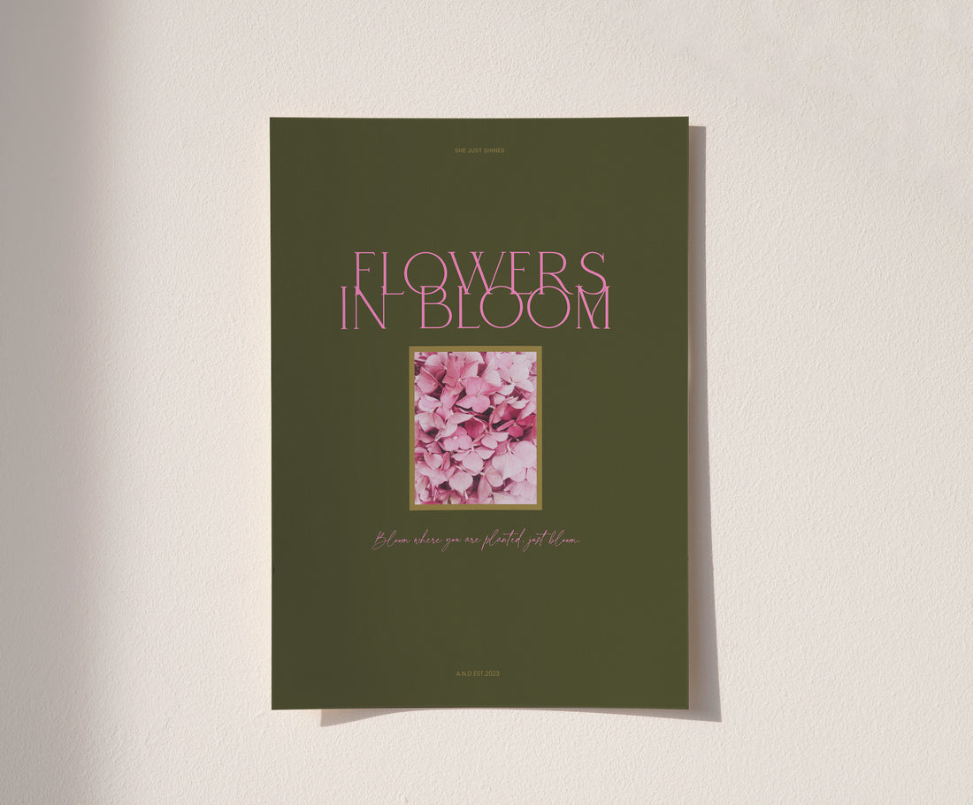 Flowers in Bloom ~ Digital Download