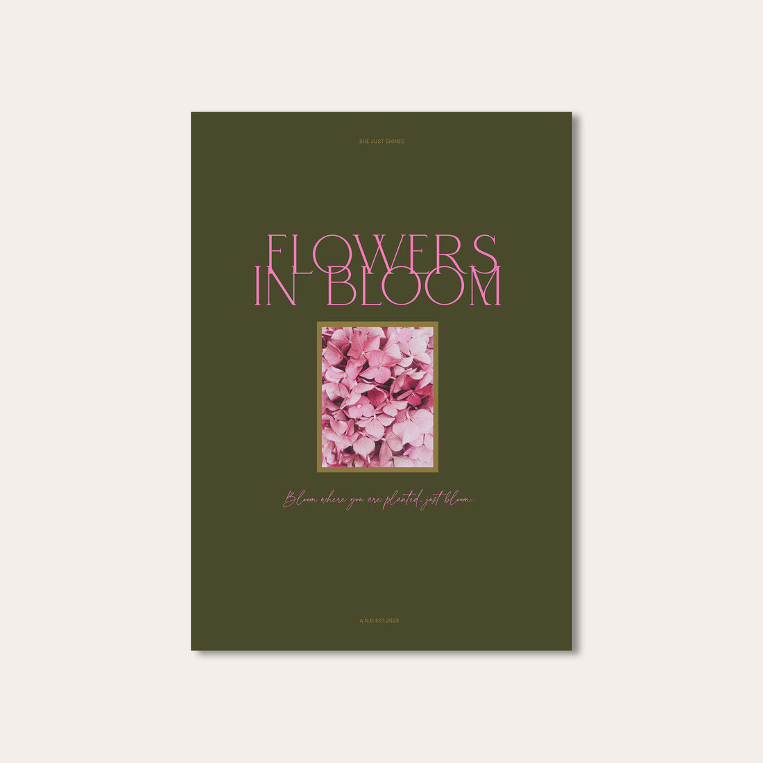 Flowers in Bloom ~ Digital Download