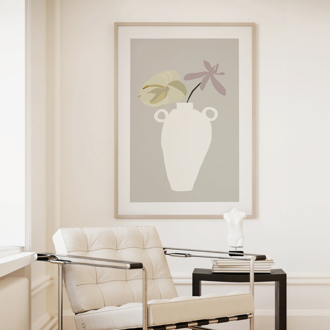 Two Flowers in Vase ~ Digital Download