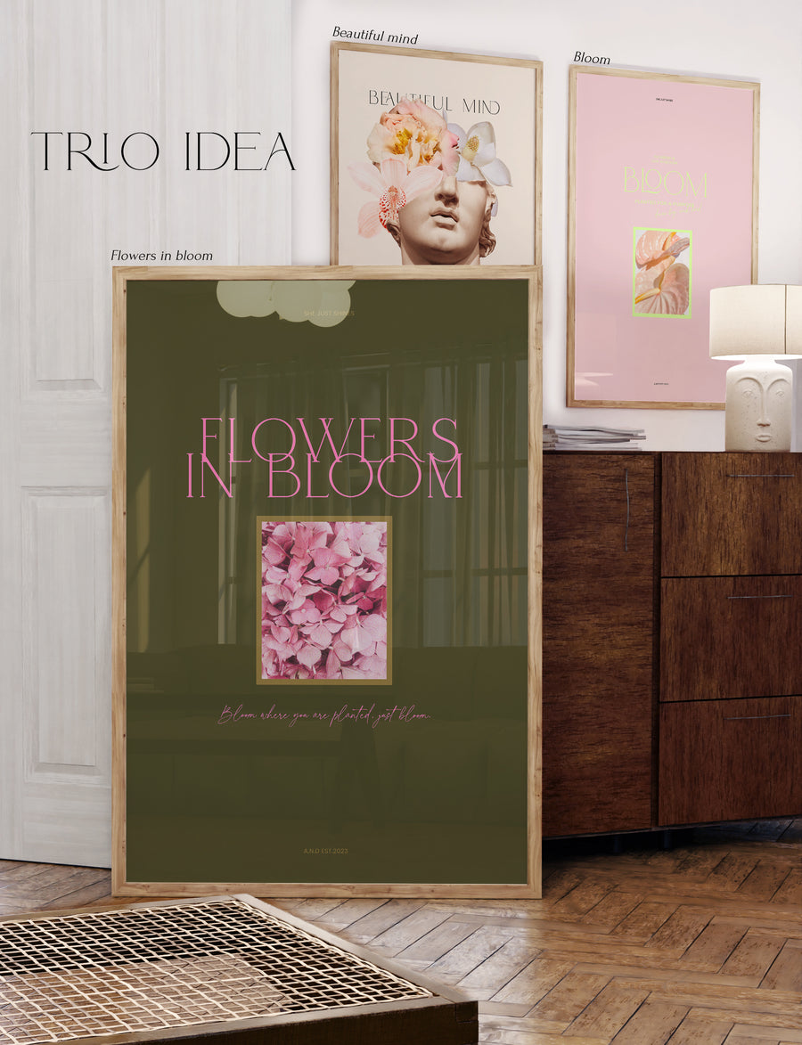 Flowers in Bloom ~ Digital Download