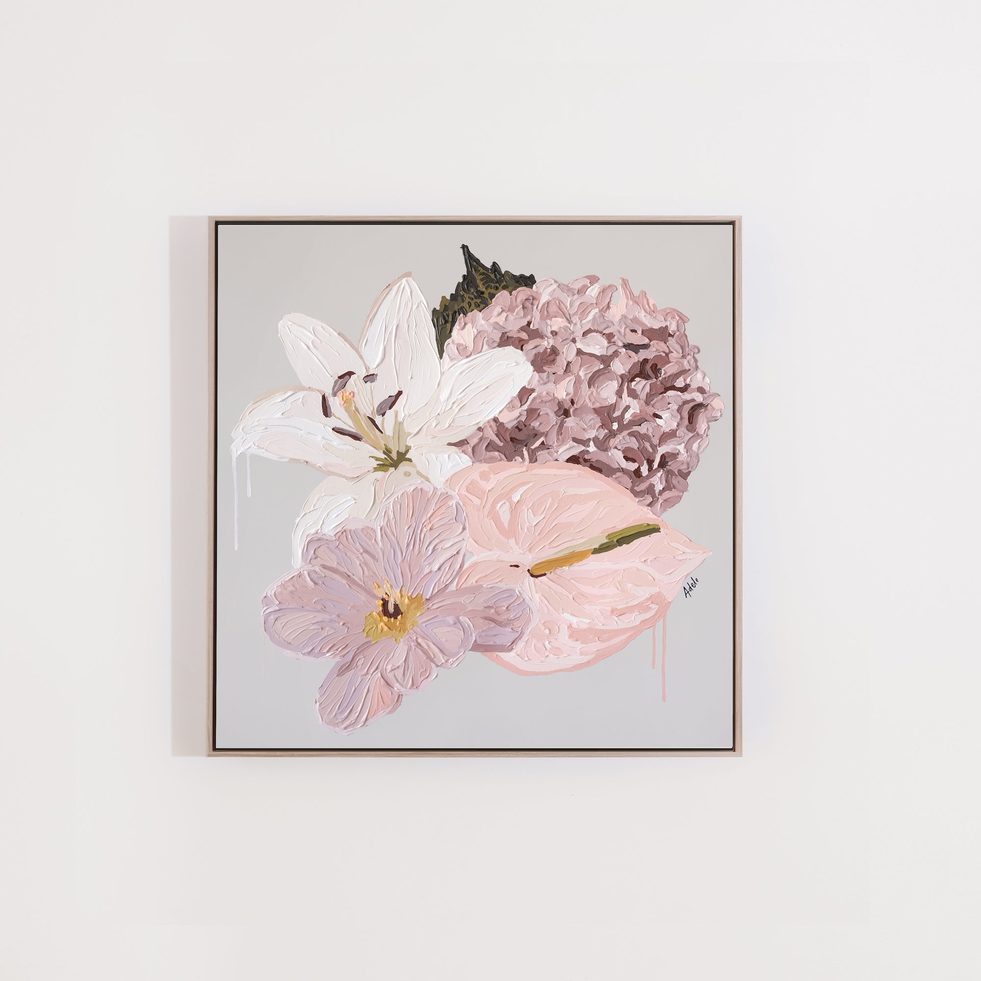 ~ MINK PINK ~ 63cm x 63cm