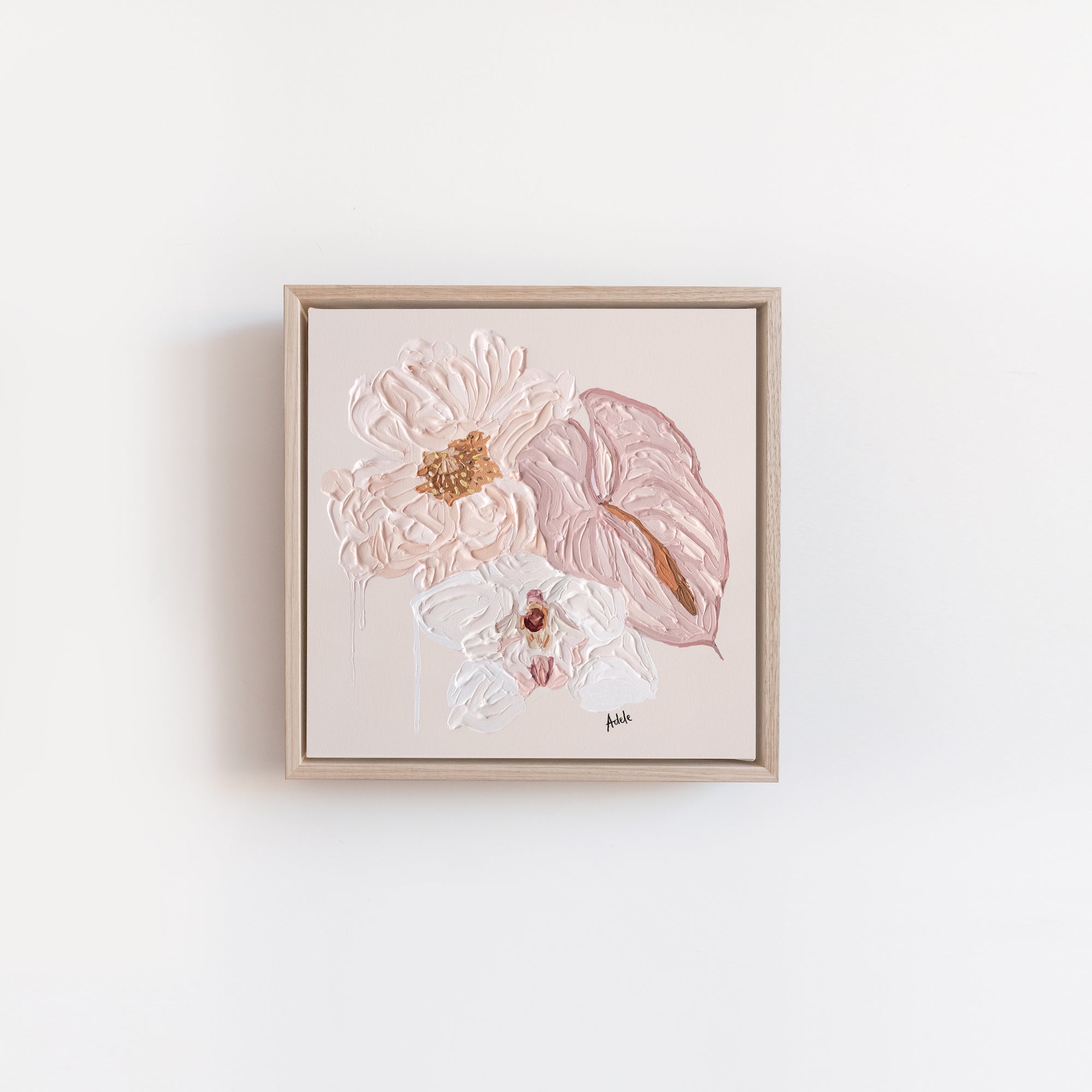 ~ FLORAL ~ 27.5cm x 27.5cm ~ Original