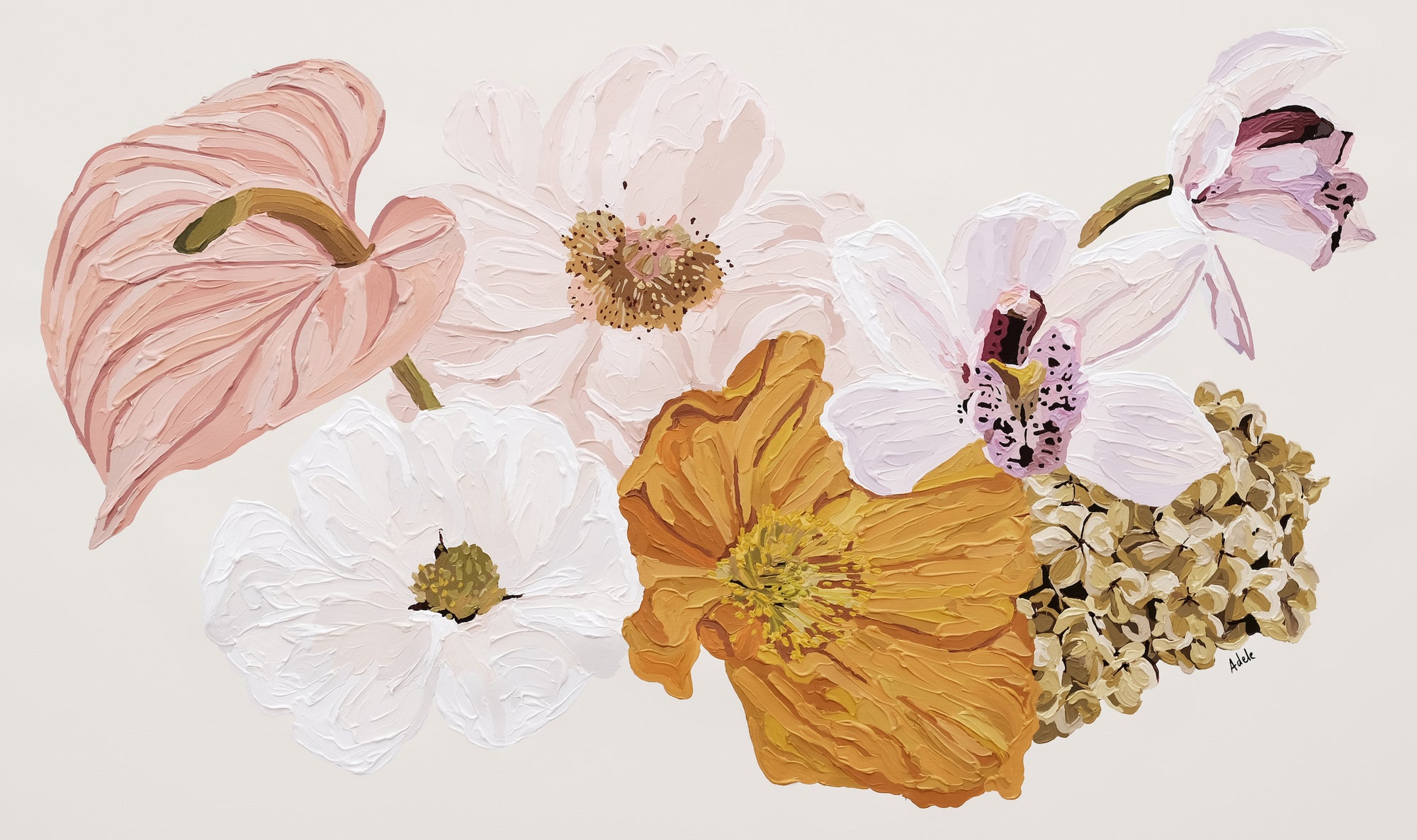 ~ OCHRE ~ 123cm x 83cm